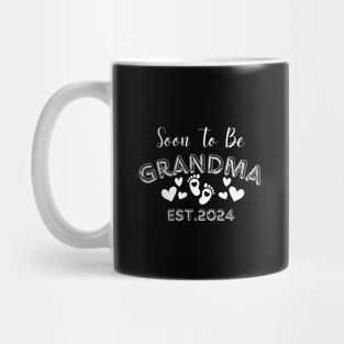 Soon To Be Grandma est 2024 Mug